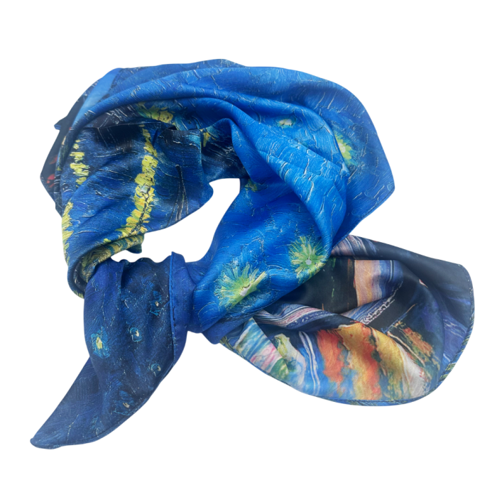 Esarfa dama LOULOU, Cu Tour Eiffel si picturi celebre [4]