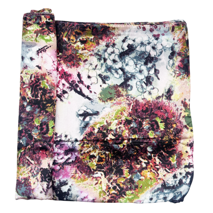 Esarfa dama MARTHA cu flori pictate [3]