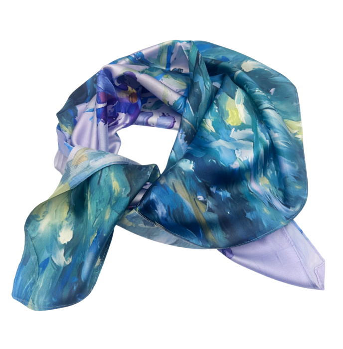 Esarfa dama MILDRED cu irisi si pisica [5]