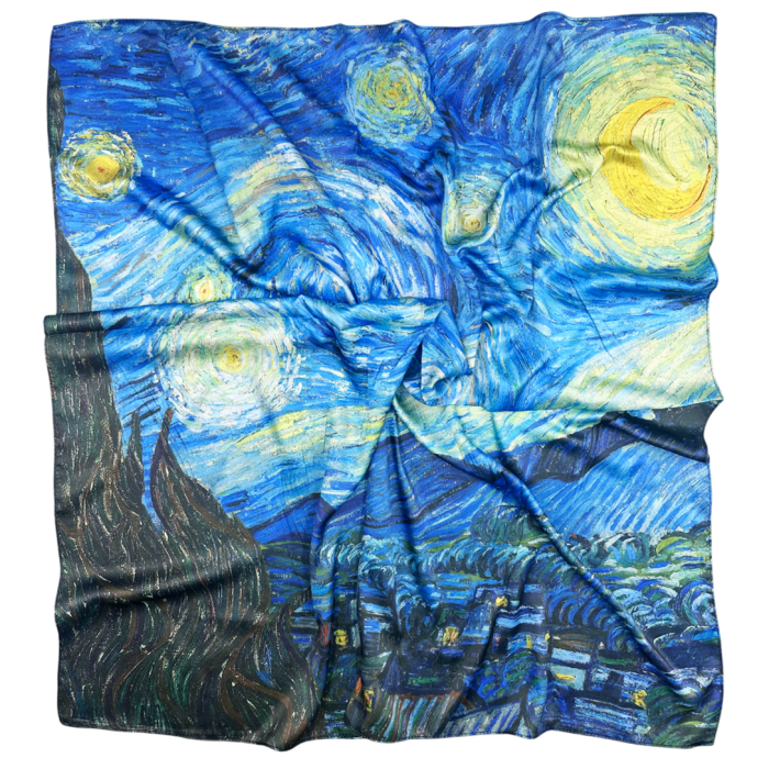 Esarfa dama LOULOU, Cu picturi celebre Van Gogh [3]