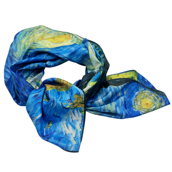 Esarfa dama LOULOU, Cu picturi celebre Van Gogh [4]