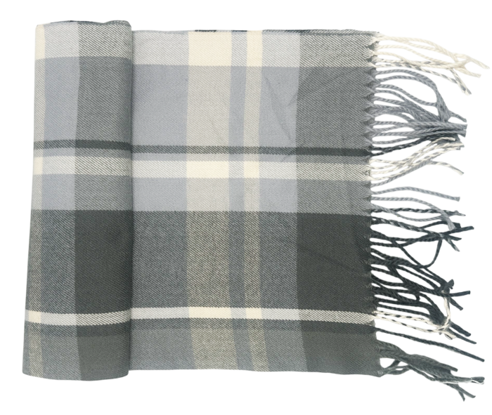 Esarfa ingusta Cashmere TERRY, Gri, 36x180cm [1]