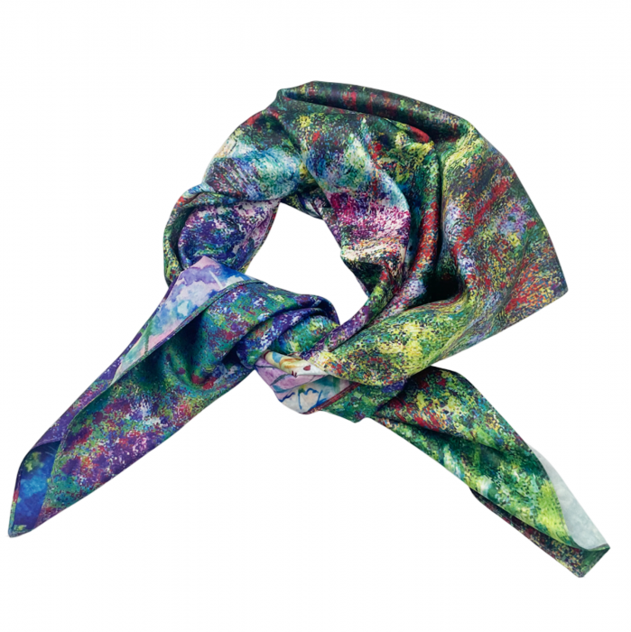 Esarfa matase PATRICE cu 2 fete, 70x70cm [1]