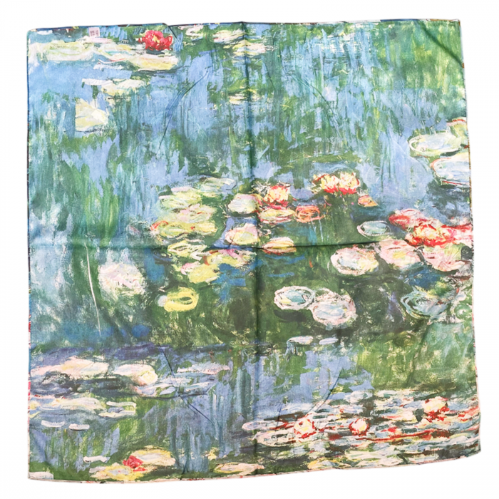 Esarfa matase CHIARA cu 2 fete, 70x70cm [2]