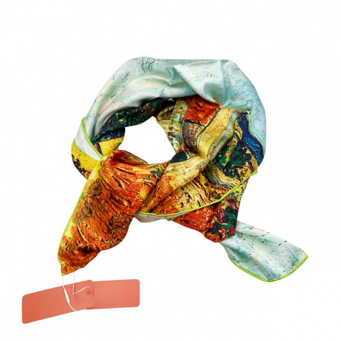 Esarfa matase PROVENCE, 85x85cm [3]