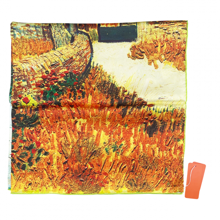 Esarfa matase PROVENCE, 85x85cm [7]