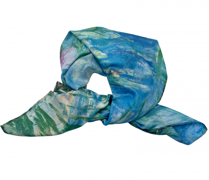 Esarfa matase RITA cu 2 fete, 70x70cm [2]