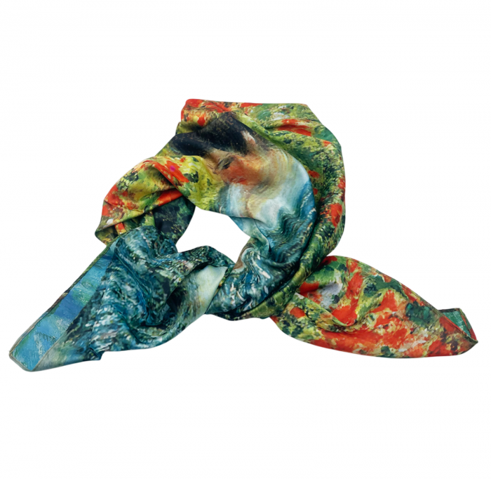 Esarfa matase RITA cu 2 fete, 70x70cm [1]