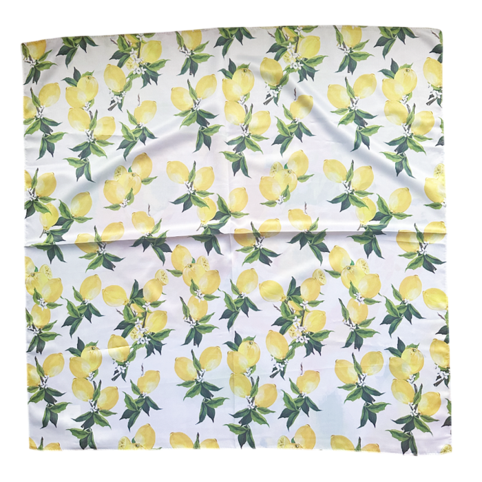 Esarfa matase LIMONE CAPRI cu 2 fete, 70x70cm [4]
