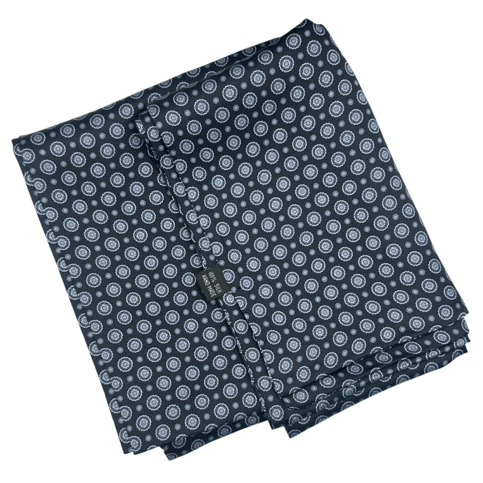 Esarfa matase - pentru barbati - BONITO, Negru [2]