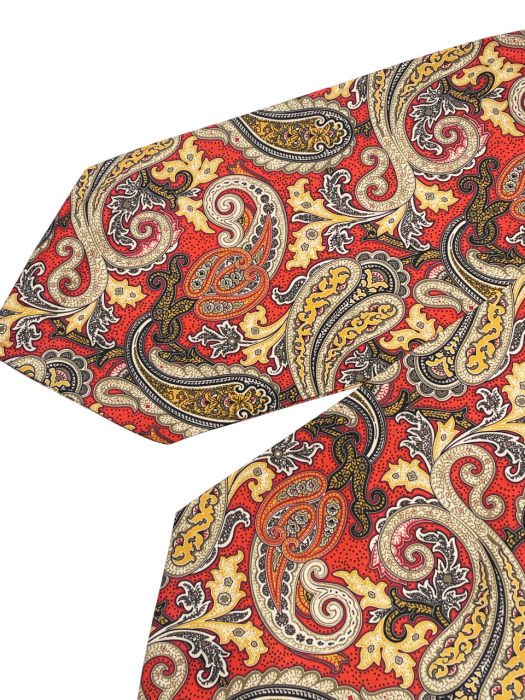 Esarfa/ Cravata matase ASCOT LORENZO, Rosu [3]