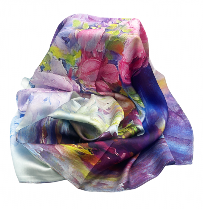 Esarfa matase Rose [4]