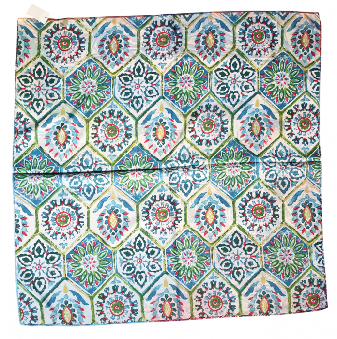 Esarfa matase CARLA cu 2 fete, 70x70cm [3]