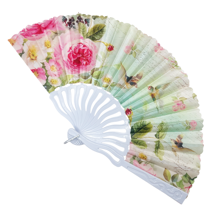 Evantai Alb din Matase SUMMER [2]
