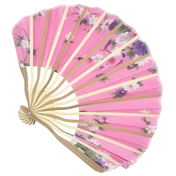 Evantai Roz BLOSSOM cu Flori Delicate [2]