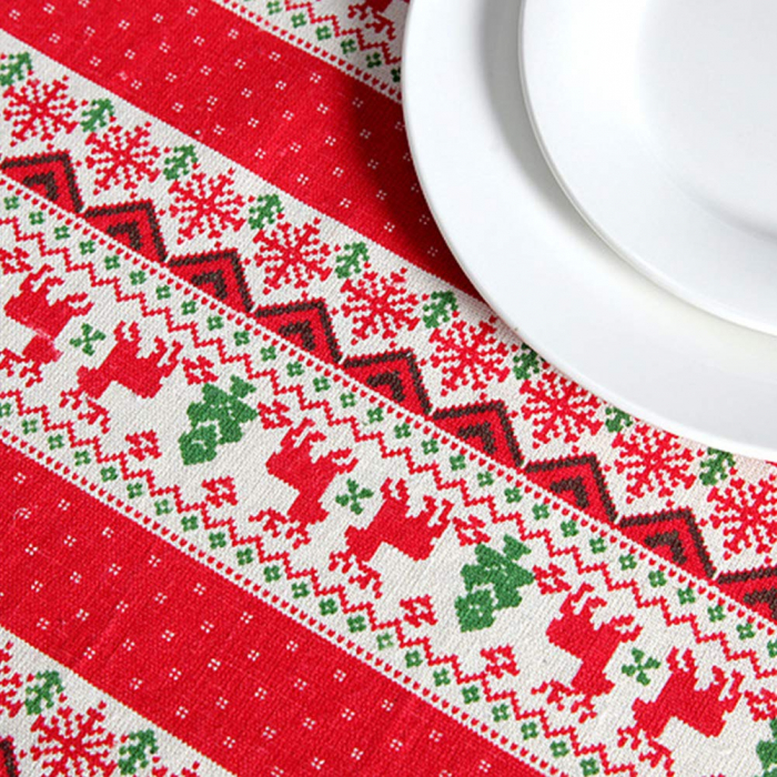 Fata de Masa de Craciun Rosie JOY – Model Festiv 150×240 cm [5]