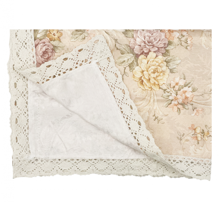 Fata de masa rotunda AMELIE 150cm, Brocart [5]