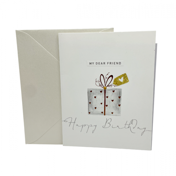 Felicitare cu plic HAPPY BIRTHDAY MY FRIEND [3]