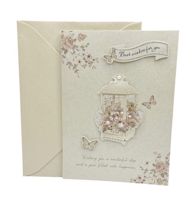 Felicitare cu plic perlat BIRTHDAY JOY [1]