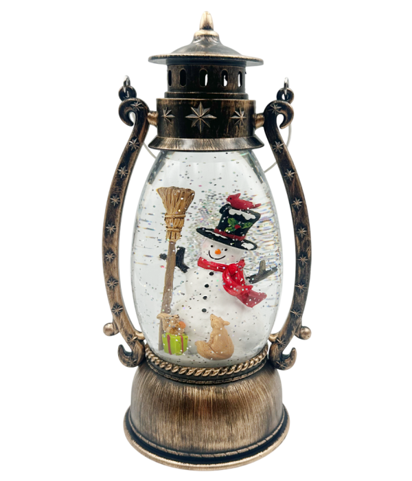 Felinar muzical LED cu Om de Zapada și efect ninsoare JOY [1]