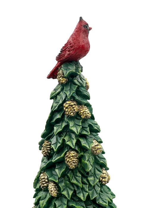 Figurină Brad de Crăciun verde cu Conuri aurii IMPERIALE [3]