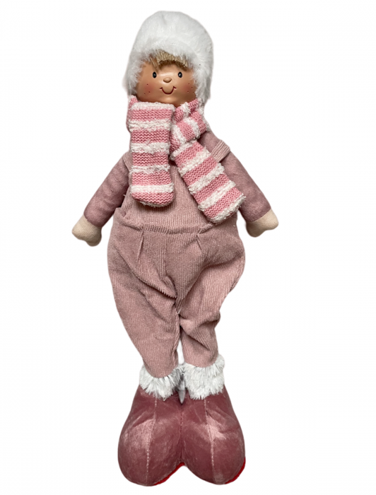 Figurina Craciun Inger NATALE, Roz, 35cm [3]