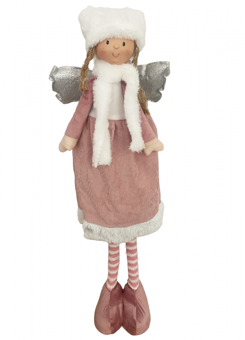 Inger decorativ Natalie 65cm, Roz [1]