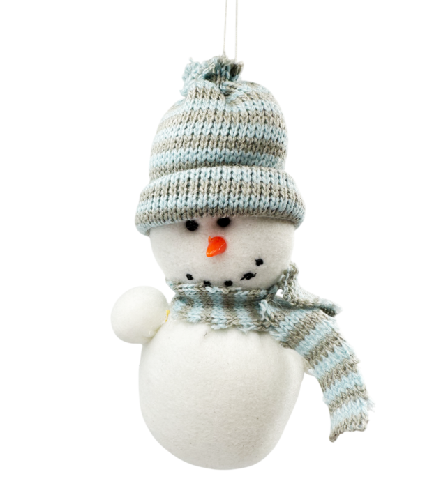 Figurina Craciun Om de zapada FREEZY, Albastru, 15cm [1]