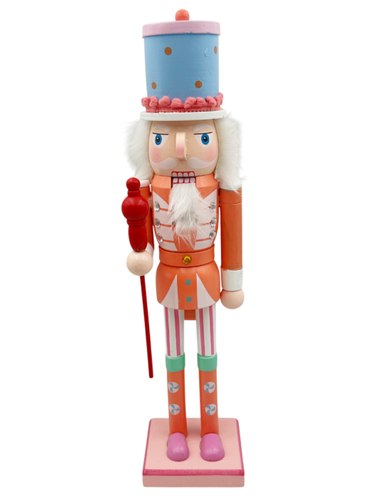 Figurina Craciun - Spargatorul de Nuci cu baston CANDYMAN, 38cm [1]