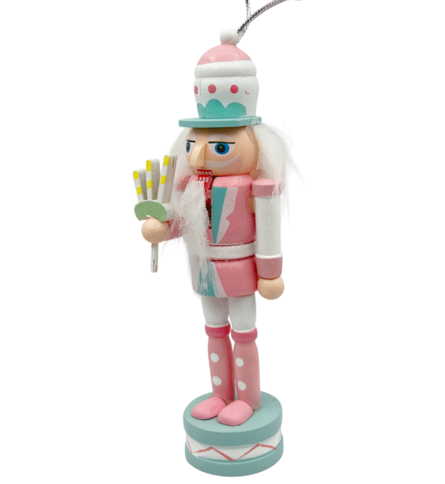 Figurina Craciun - Spargatorul de Nuci cu clopotei CANDY [2]