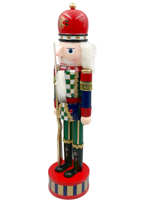 Figurina Craciun - Spargatorul de Nuci DUKE, Rosu, 38cm [3]