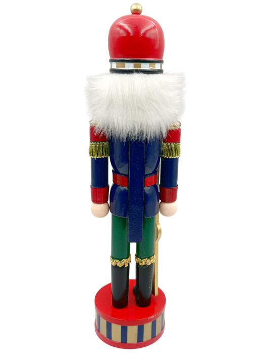Figurina Craciun - Spargatorul de Nuci DUKE, Rosu, 38cm [2]