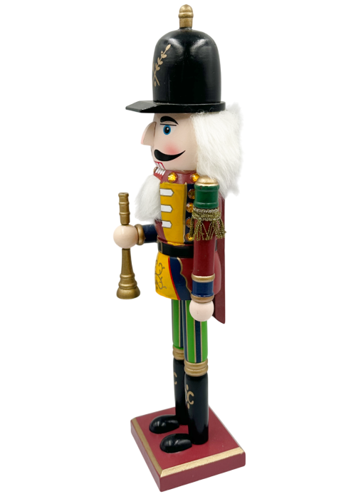 Figurina Craciun - Spargatorul de Nuci FRANK cu trompeta, 38cm [2]