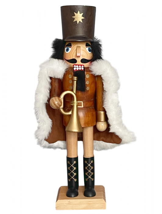 Figurina Craciun - Spargatorul de Nuci KARL, Maro, 35cm [1]