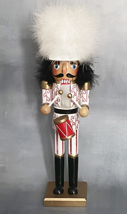 Figurina Craciun - Spargatorul de Nuci LEOPOLD, Maro, 38cm [2]