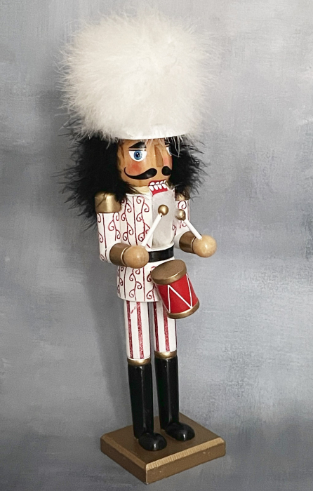 Figurina Craciun - Spargatorul de Nuci LEOPOLD, Maro, 38cm [3]