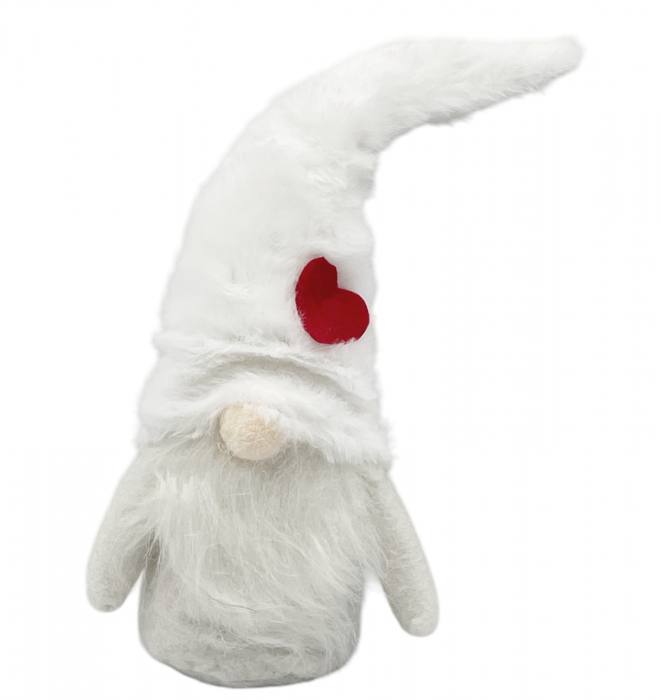 Figurina Craciun Spiridus TWIGGY, Alb, 22cm [1]
