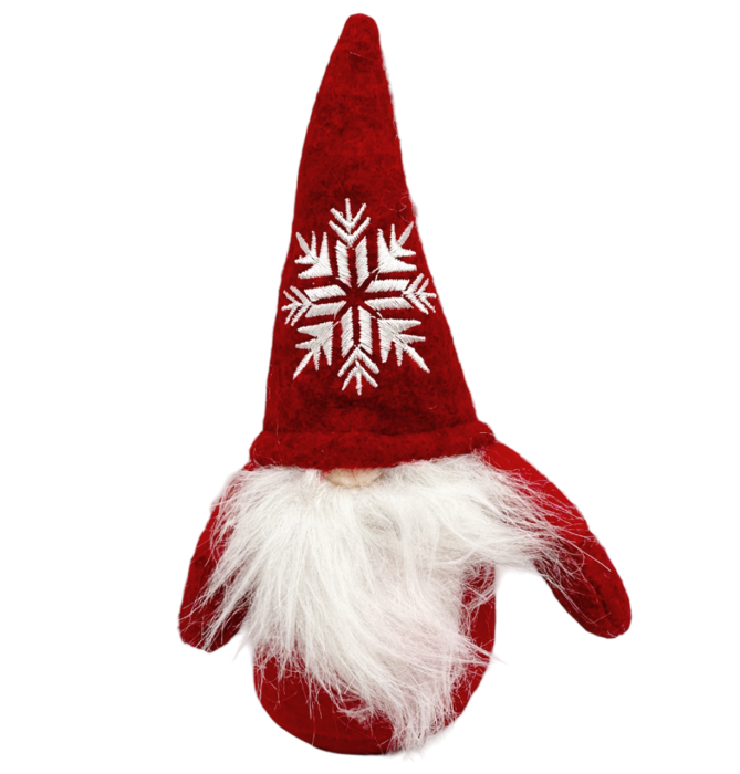 Figurina Craciun Spiridus NINNY, Rosu, 17cm [1]