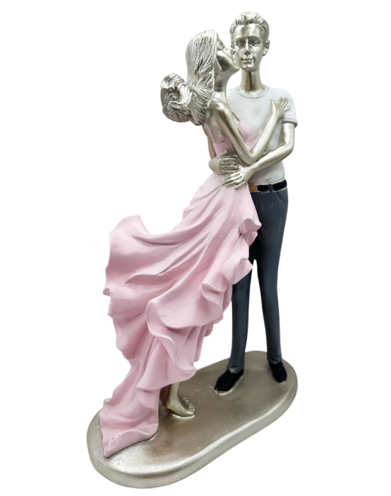 Figurină romantică cuplu elegant [2]