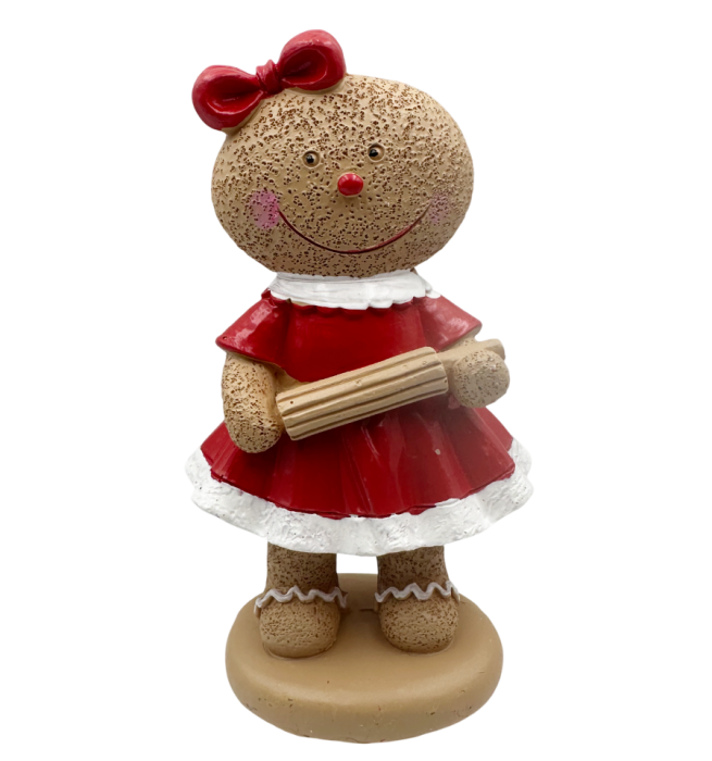 Figurină Fetiță Turtă Dulce cu Rochita Rosie JOLLY [1]