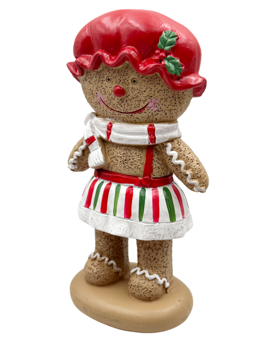 Figurină Fetiță Turtă Dulce cu Fular și Boneta rosie JOLLY [2]