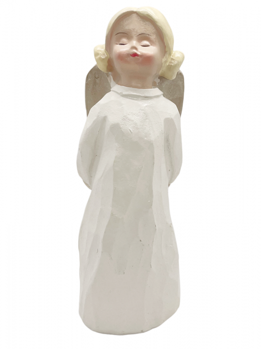 Figurina Inger cu stea DELIA, Bej, 9.5cm [1]