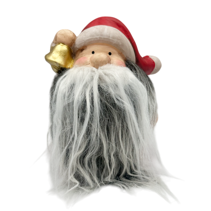 Figurină Moș Crăciun cu Barbă Pufoasă JOY [4]