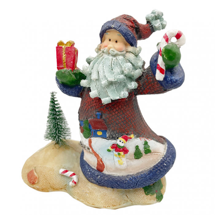Figurina Mos Craciun FUNNY SANTA, 17cm [1]