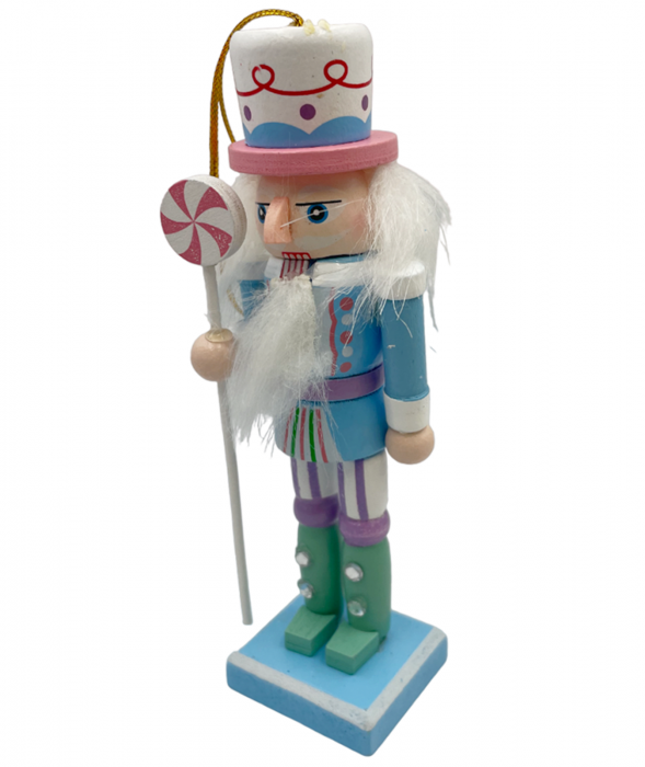 Figurina Craciun - Spargatorul de Nuci CANDY, Bleu, 13cm [2]