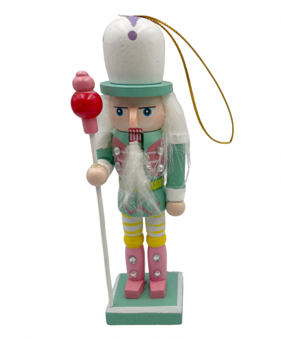 Figurina Craciun - Spargatorul de Nuci CANDY, Verde, 13cm [3]