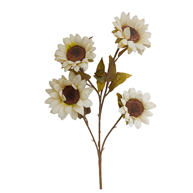 Floarea Soarelui artificiala Sunny 65cm, Crem [1]
