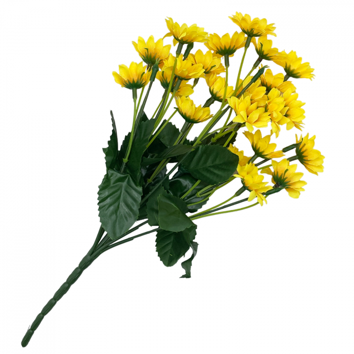 Flori artificiale ODETTE, Galben, 25cm [3]