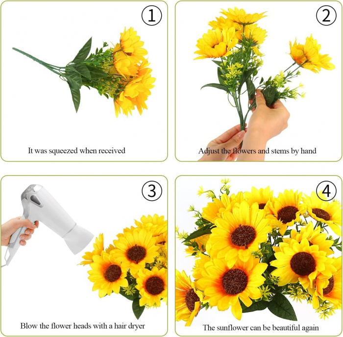 Floarea Soarelui artificiala TORY, 30cm [3]