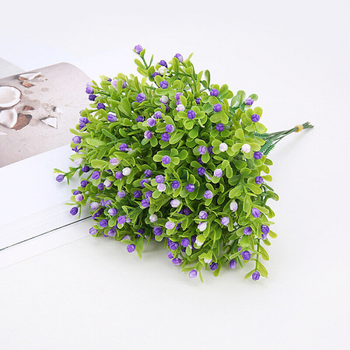 Planta artificiala cu bobite THERESA, Mov, 20cm [2]